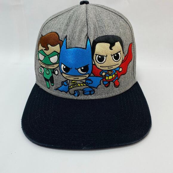 DC COMICS "Heroes" Adult Adjustable Hat - Picture 1 of 11
